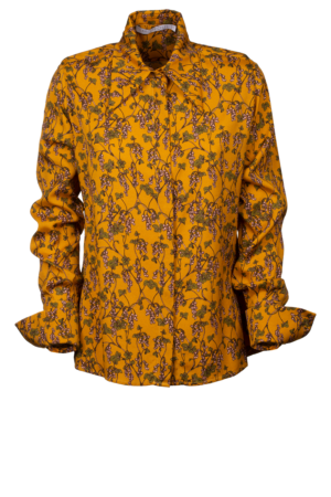 Floral shirt in pure viscose - still
