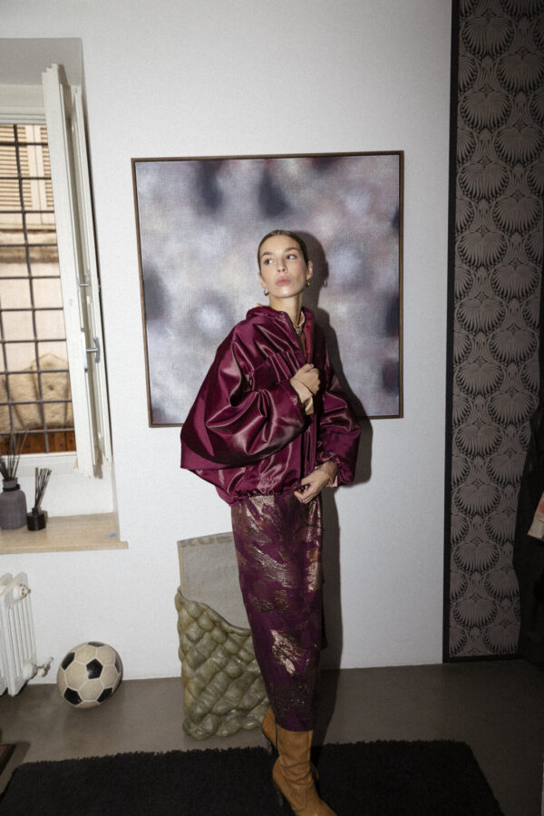 GIACCA KIMONO SPORTY DUCHESSE BOUGANVILLEA - Image 3