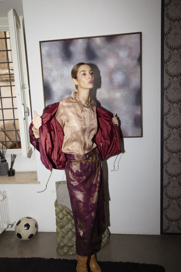 GIACCA KIMONO SPORTY DUCHESSE BOUGANVILLEA - Image 4