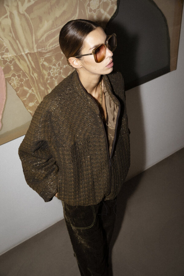 GIACCA KIMONO SPORTY JAQUARD - Image 4