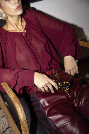 CAMICIA PITTORE SILK MOUSSOLINE