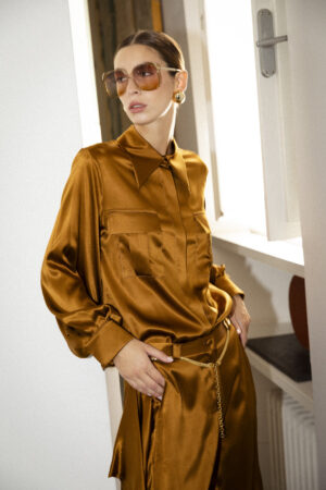 CAMICIA CLASSICA SILK SATIN