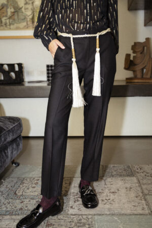 PANTALONE SIGARETTA LANA STRETCH