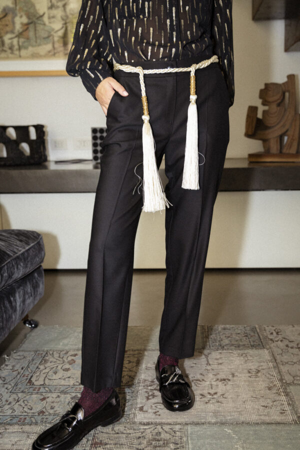 PANTALONE SIGARETTA LANA STRETCH