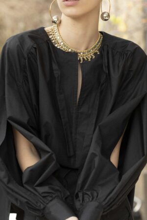 Camicia Fanny Cotone Nero