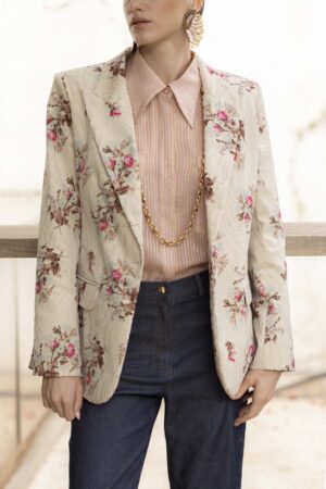 Giacca Classica Moiré Velvet Fantasia