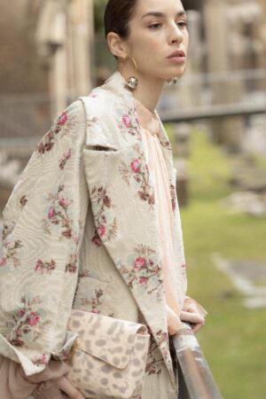 Giacca Cocoon Moiré Velvet Fantasia