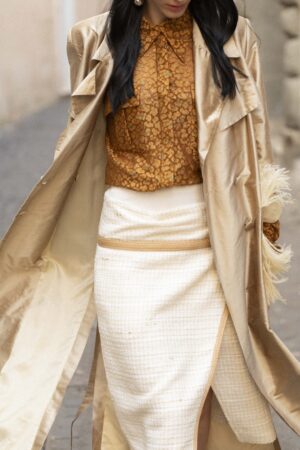 Gonna Baschina Chanel Fantasia Panna