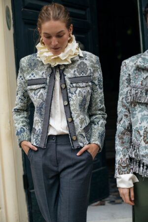 ACCESSORIO COLLO PLISSÉ – IVORY
