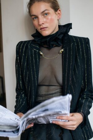 ACCESSORIO COLLO PLISSÉ – BLACK