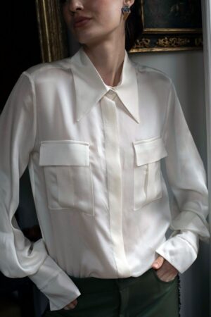 CAMICIA CLASSICA SILK GEORGETTE