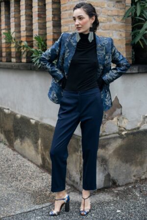 PANTALONE SIGARETTA STRETCH LANA